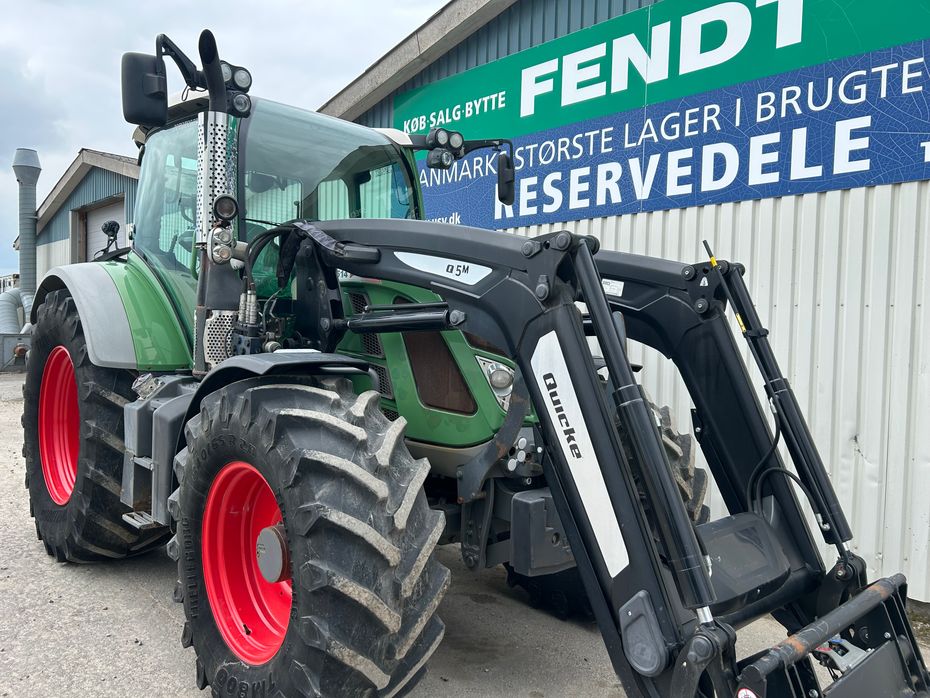 Fendt 514 Vario SCR Profi Med Ålø Q5M Frontlæsser + luftbremser - Traktorer - Traktorer 4 wd - 5