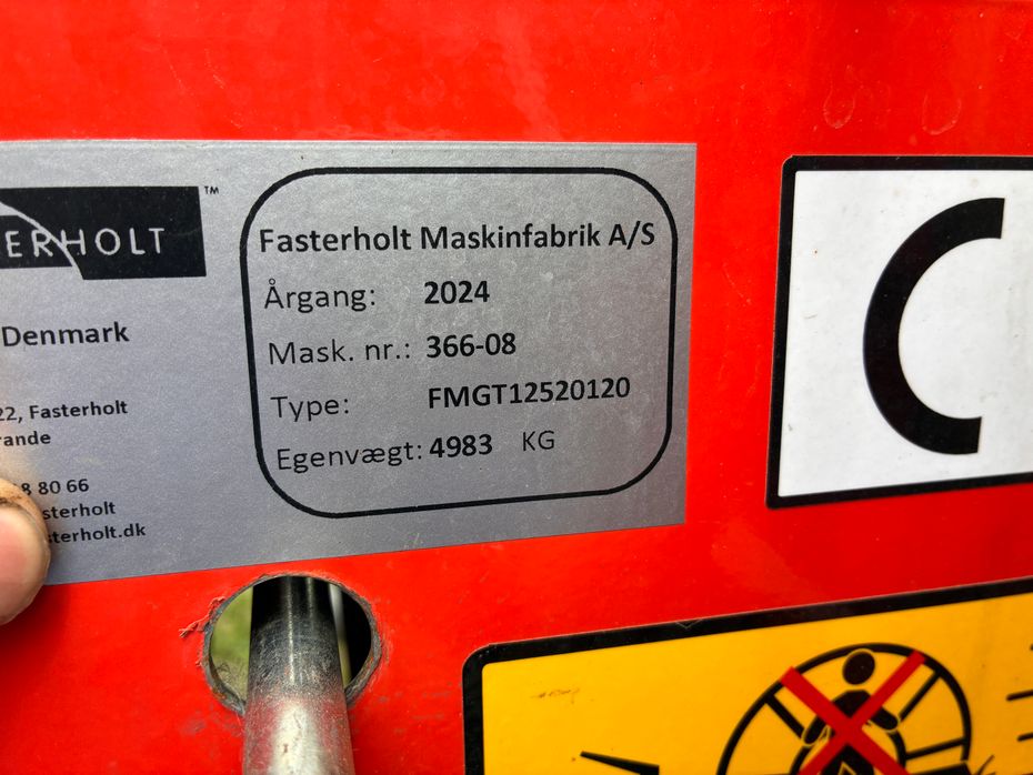 Fasterholt GT12 GT12 Ø120X520 meter - Vandingsmaskiner - Indtræk - 4