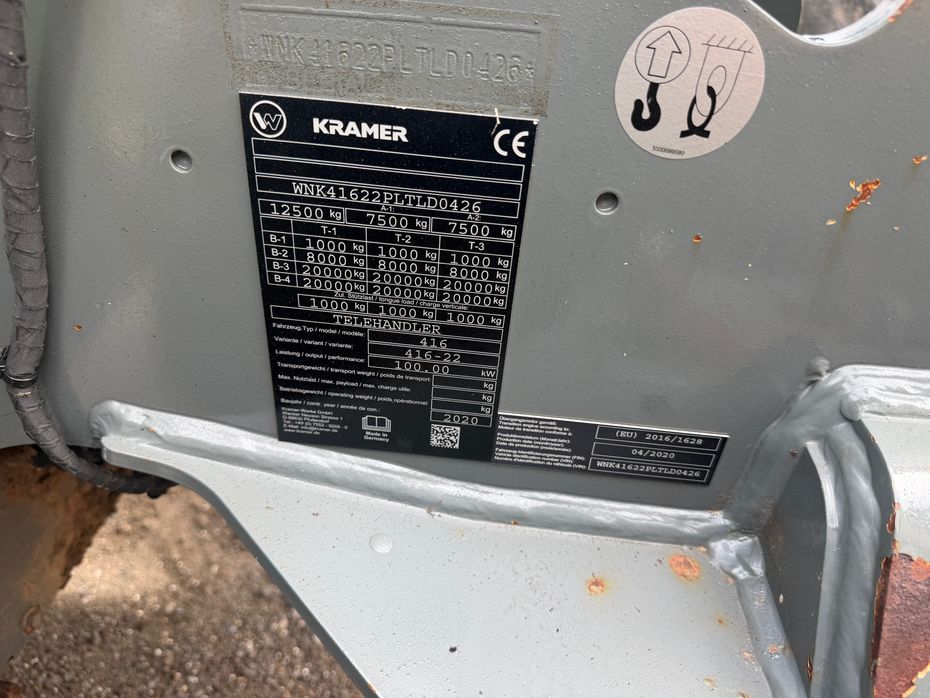 Kramer KT447 Vildt fin teleskoplæsser - Læssemaskiner - Teleskoplæssere - 7