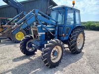 Ford 6600 4 WD med frontlæsser - Traktorer - Traktorer 4 wd - 2