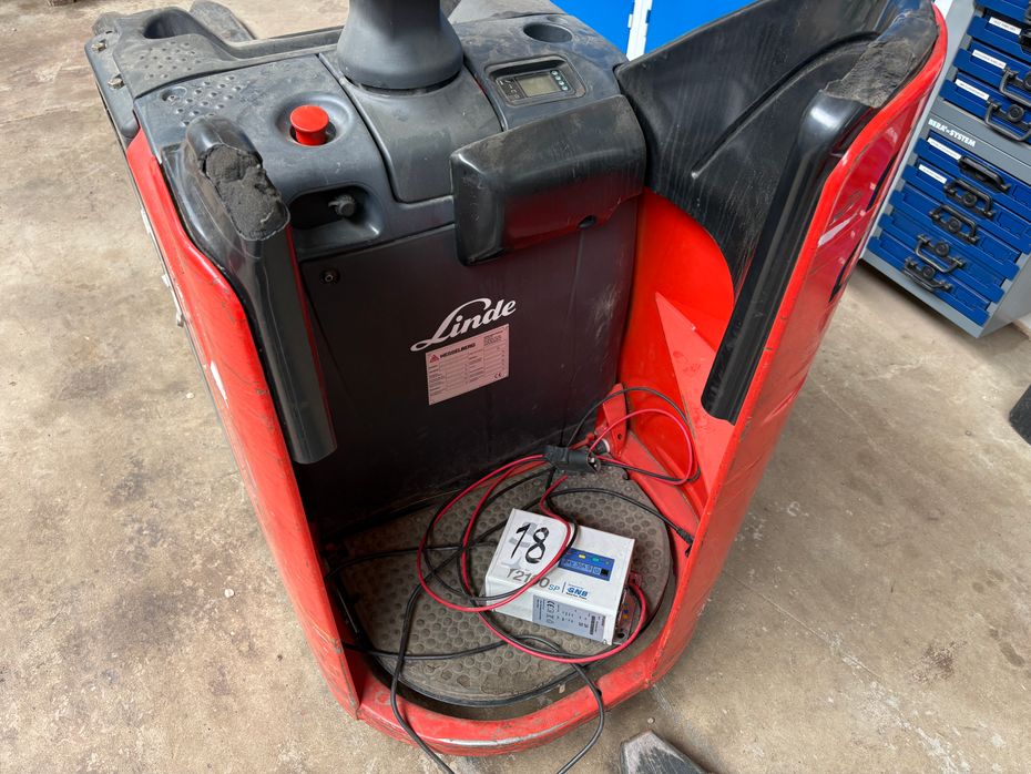 Linde T20 lang palletruck m. lader Elektrisk Palleløfter - Palleløftere - El palleløftere - 3