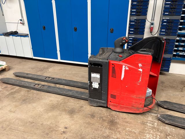 Linde T20 lang palletruck m. lader