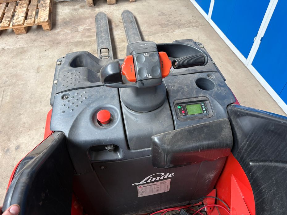 Linde T20 lang palletruck m. lader Elektrisk Palleløfter - Palleløftere - El palleløftere - 4