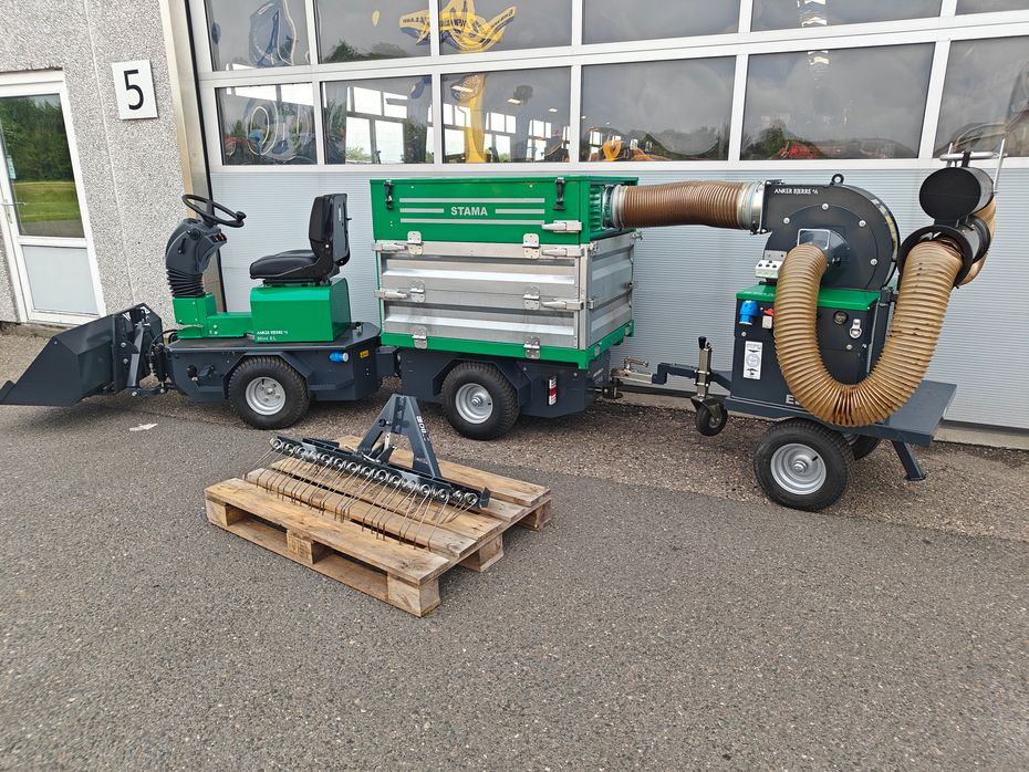 Stama mini RS INKLUSIV LØVSUGER - Traktorer - Multi truck / Kirkegårdstruck - 6