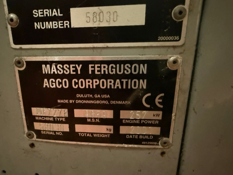 Massey Ferguson 7278 Cerea - Høstmaskiner - Mejetærskere - 9