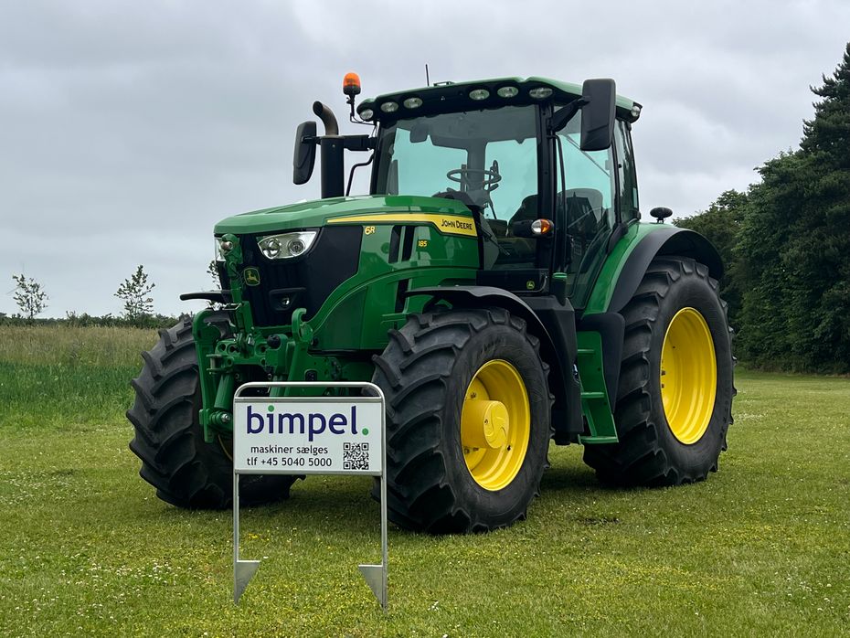 John Deere 6R 185 Comandpro & AutoTrac Ready + G5 Skærm - Traktorer - Traktorer 4 wd - 1