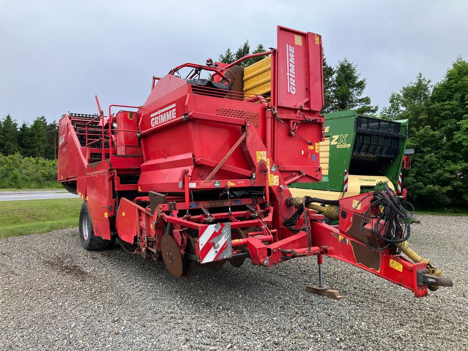 Grimme SE 150-60 to rækket, hjultræk - Kartoffelmaskiner - Optagere - 6