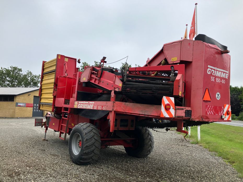 Grimme SE 150-60 to rækket, hjultræk - Kartoffelmaskiner - Optagere - 8