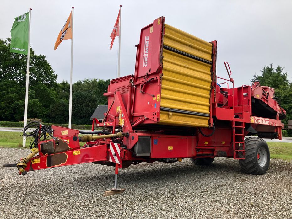 Grimme SE 150-60 to rækket, hjultræk - Kartoffelmaskiner - Optagere - 1