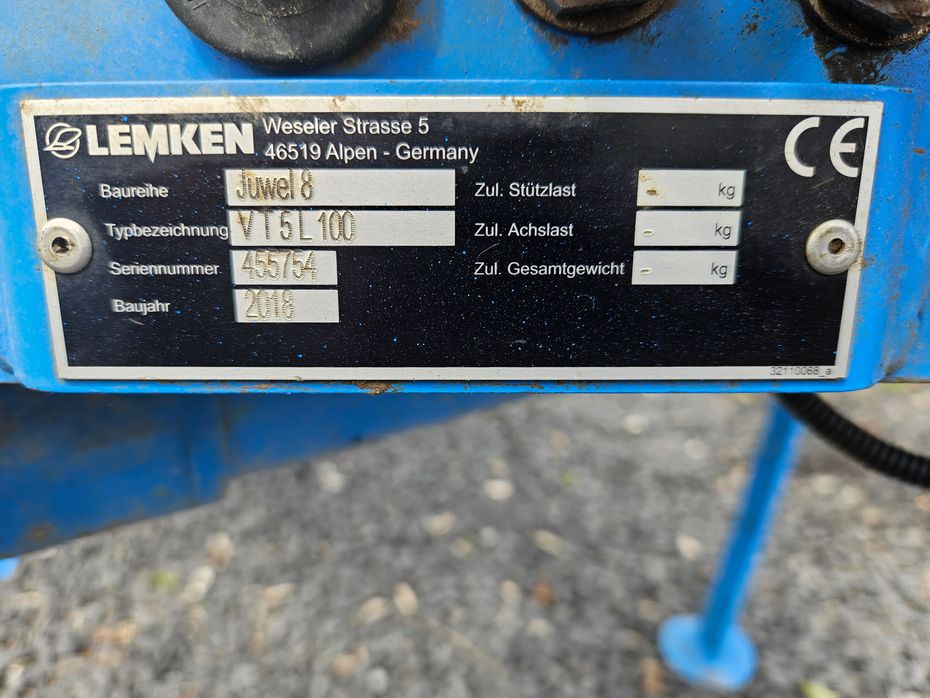 Lemken Juwel 8 VT L100 6 f Juwel 8 VT L100 6 f - Plove - Vendeplove - 4
