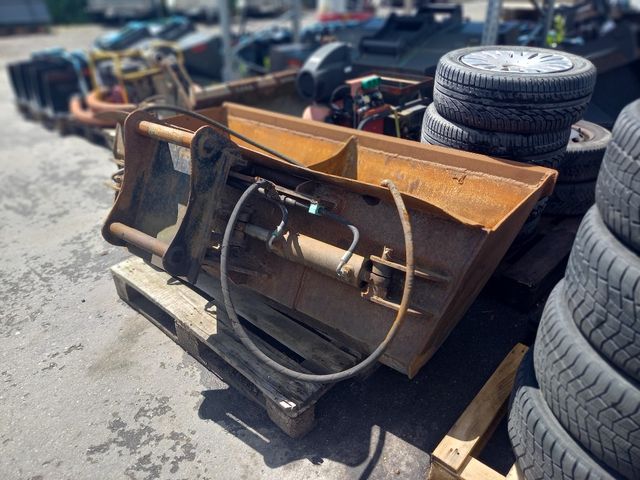 Hydraulisk planerskovl 2 stempler
