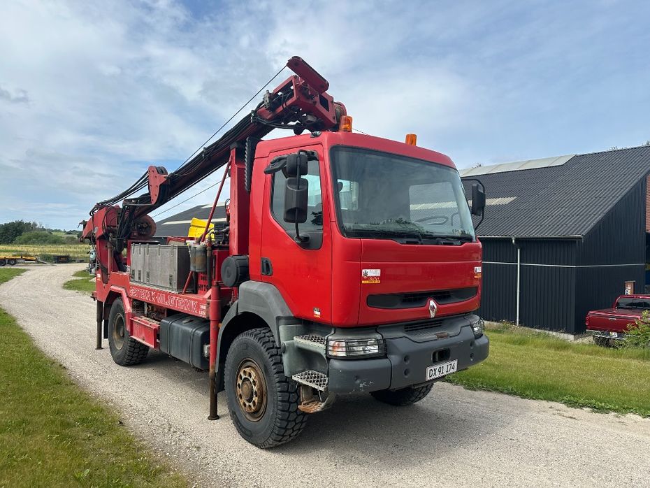 Renault KERAX Med Borerig - Lastbiler - Ladvogne - 3