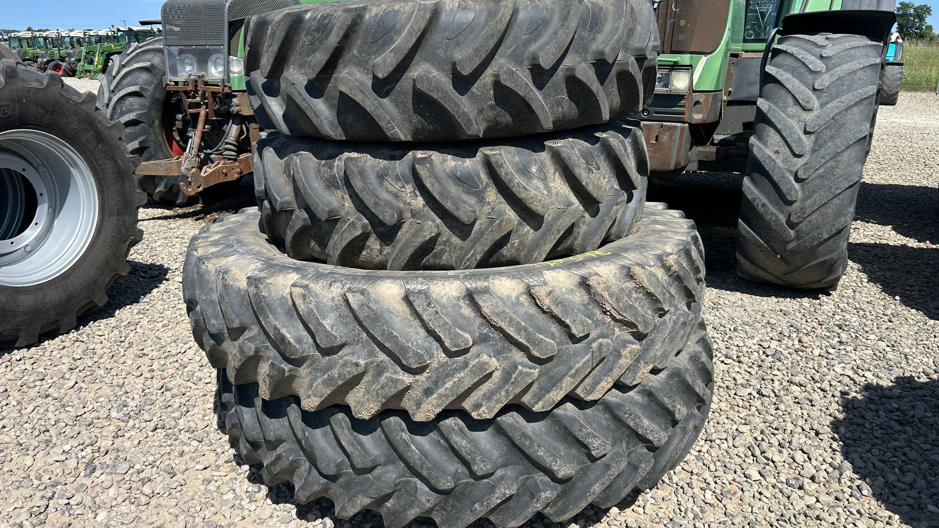 Alliance 380/90r46 + 380/85r30 - stilbare fælge 8+10 huls