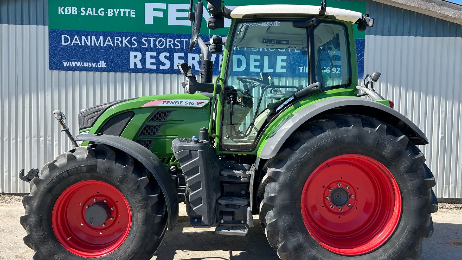 Fendt 516 Vario S4 Power Plus Få Timer. Luftanlæg