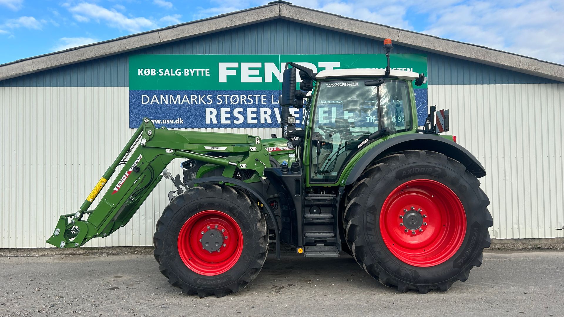 Fendt 620 S2 Profi Plus Meget udstyr, Front PTO+Fendt 5x90 Frontlæsser