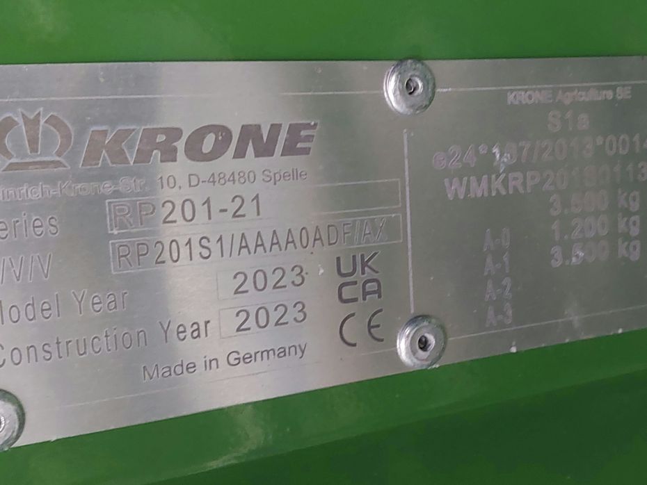 KRONE VariPack V 190 XC - Pressere - Rundballe - 12