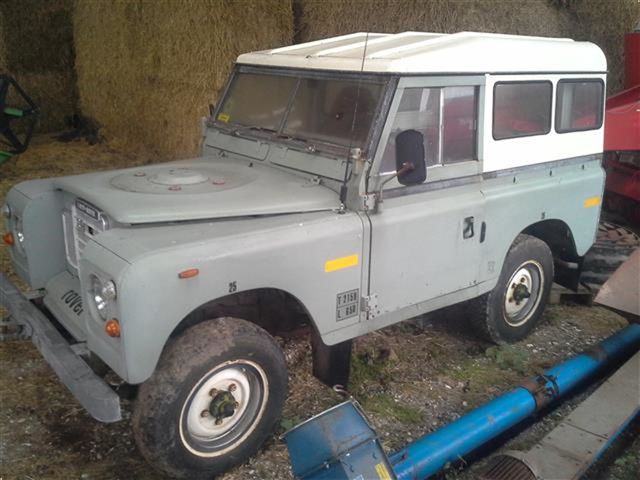 Land Rover 88″ Serie 3 model Hardtop