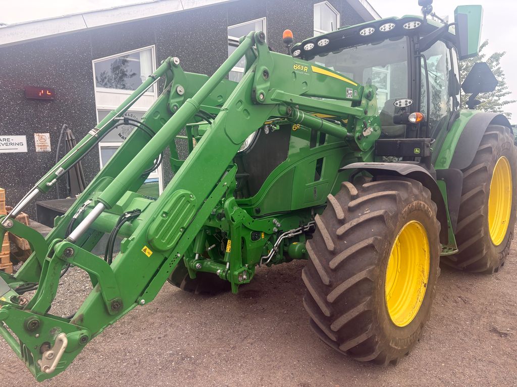 John Deere 6R 185 JOHN DEERE LÆSSER, FRONTLIFT, AUTOTRAC READY 2022 brugt maskine til salg