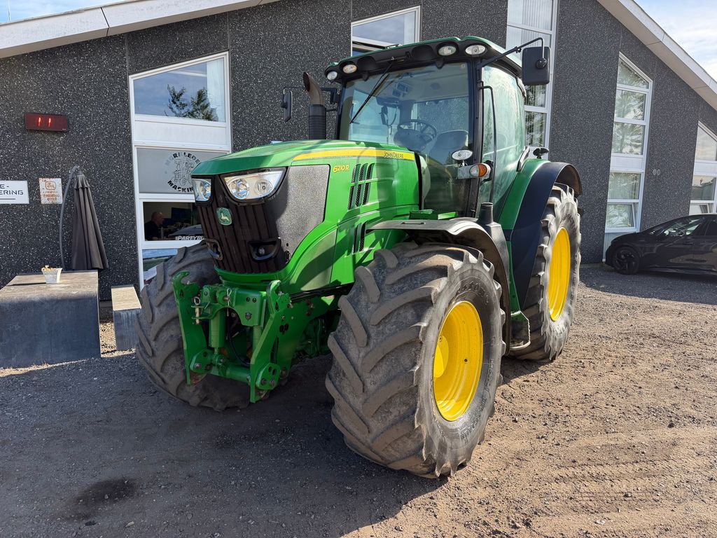 John Deere 6210R Frontlift, DirectDrive 2013 brugt maskine til salg