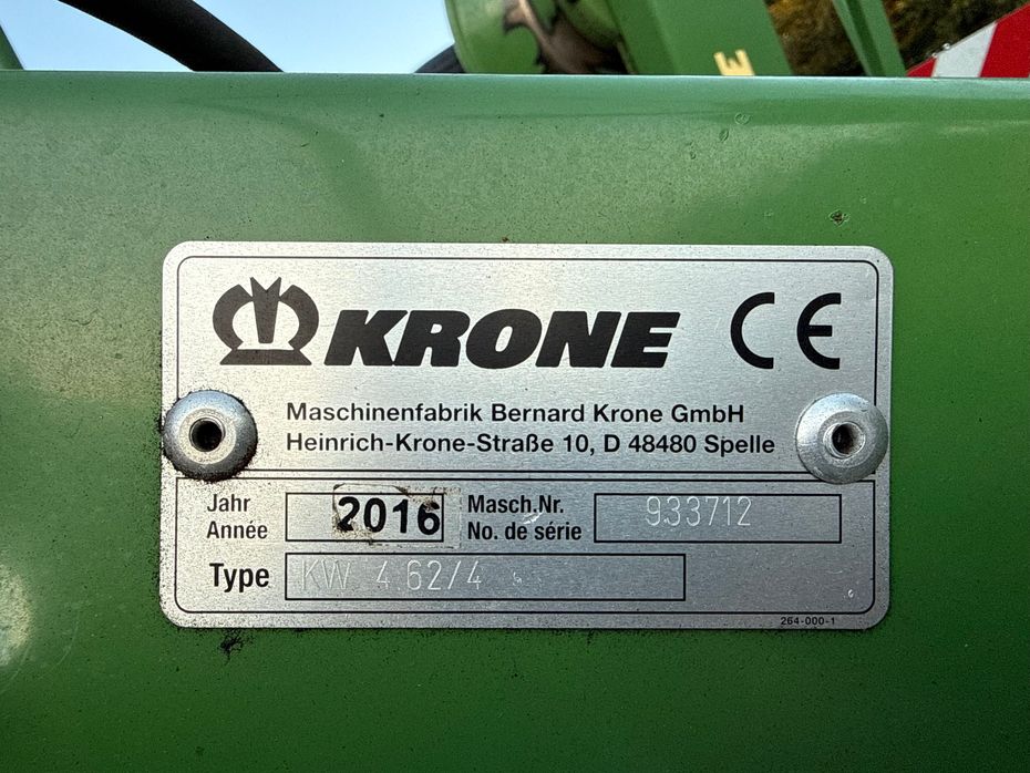 KRONE KW 4.62/4 - Hø- og halmhåndtering - River og vendere - 8