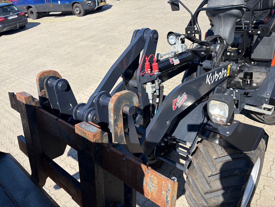 Kubota RT160-2 med skovl og pallegafler - Læssemaskiner - Minilæssere - 9