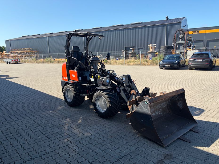 Kubota RT160-2 med skovl og pallegafler - Læssemaskiner - Minilæssere - 5