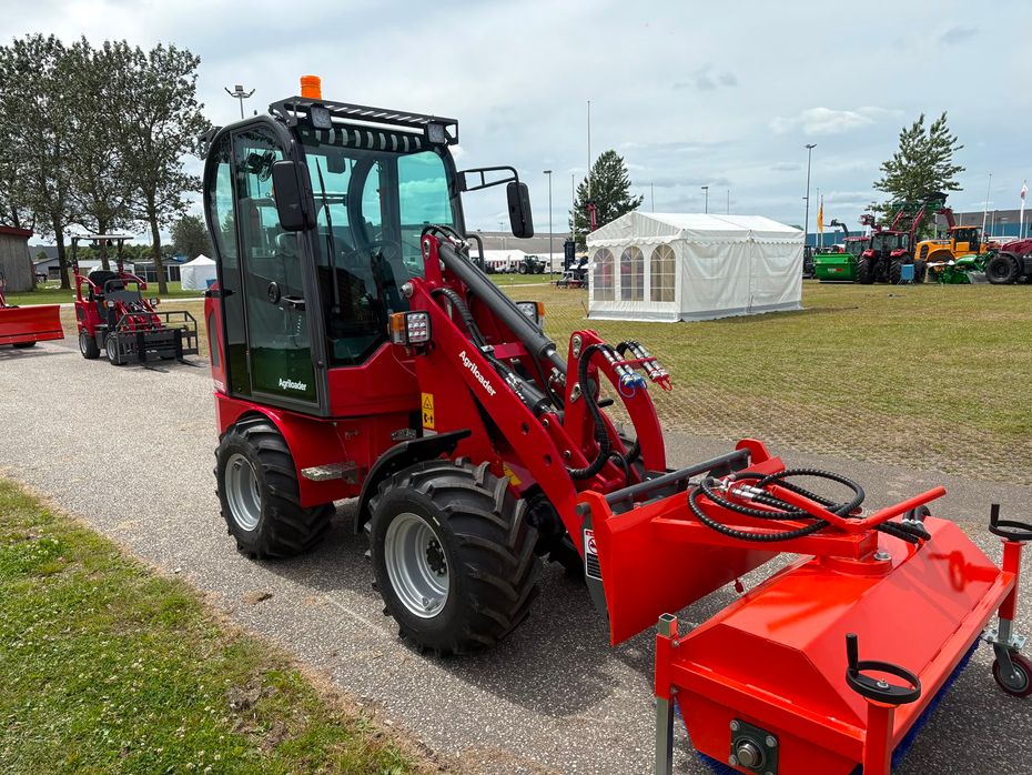 Agriloader 130 cm kost mekanisk sving - Minilæsser tilbehør - Redskaber - 2