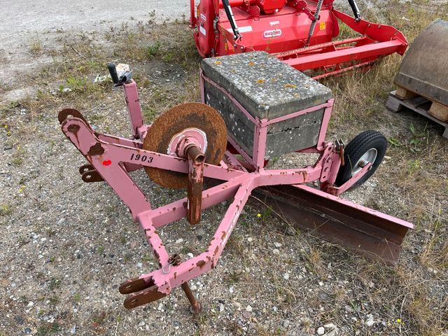 Marskstig Stiafretter liftmonteret, skærbredde 150 cm.