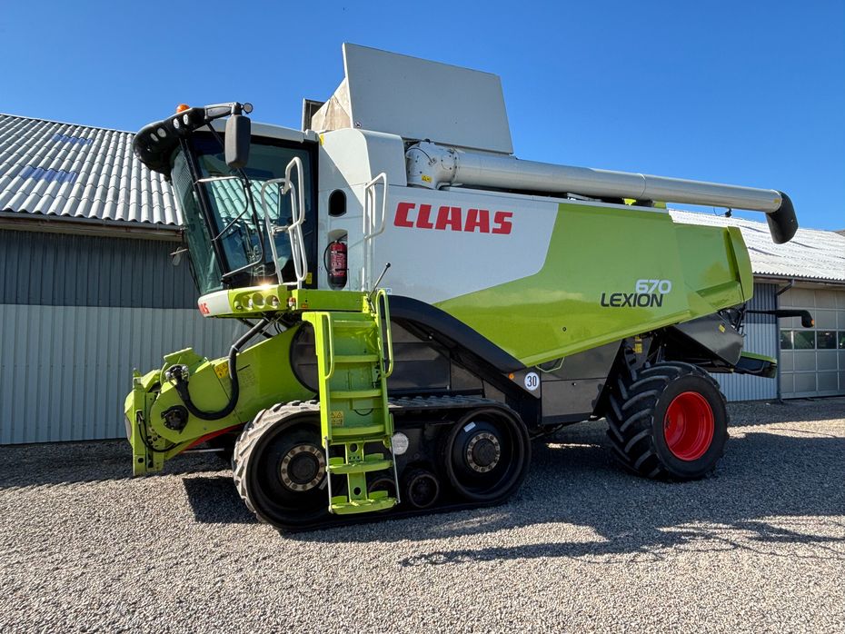 CLAAS 670 Terra Trac 4WD V1050 1151 høsttimer - Høstmaskiner - Mejetærskere - 1