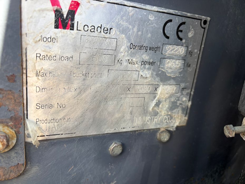 VM Loader 1036LXC m/lukket kabine - Læssemaskiner - Minilæssere - 17