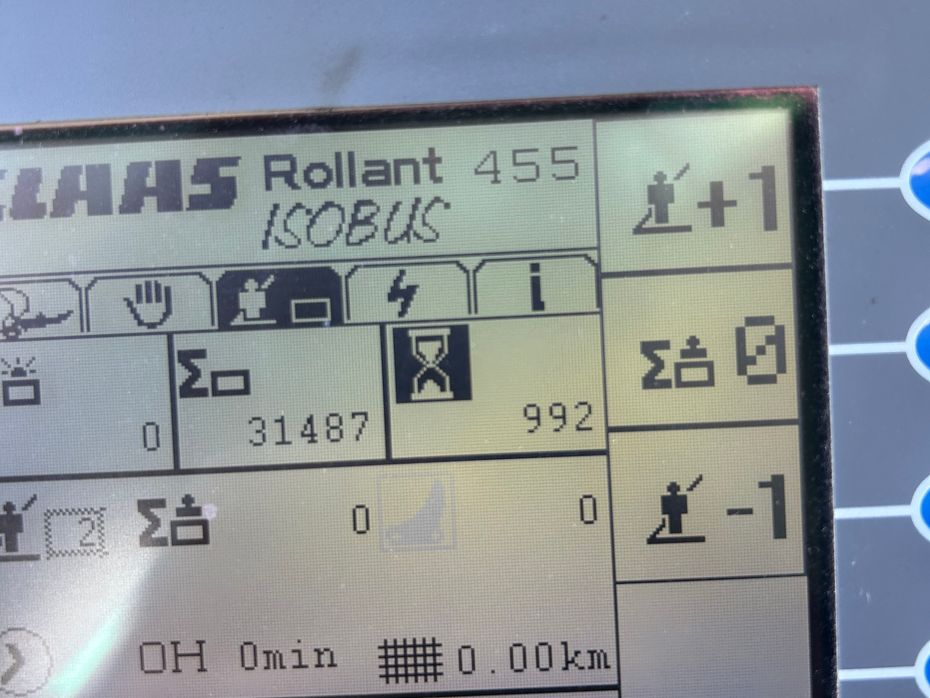 CLAAS Rollant 455 UNIWRAP - Pressere - Rundballe - 5
