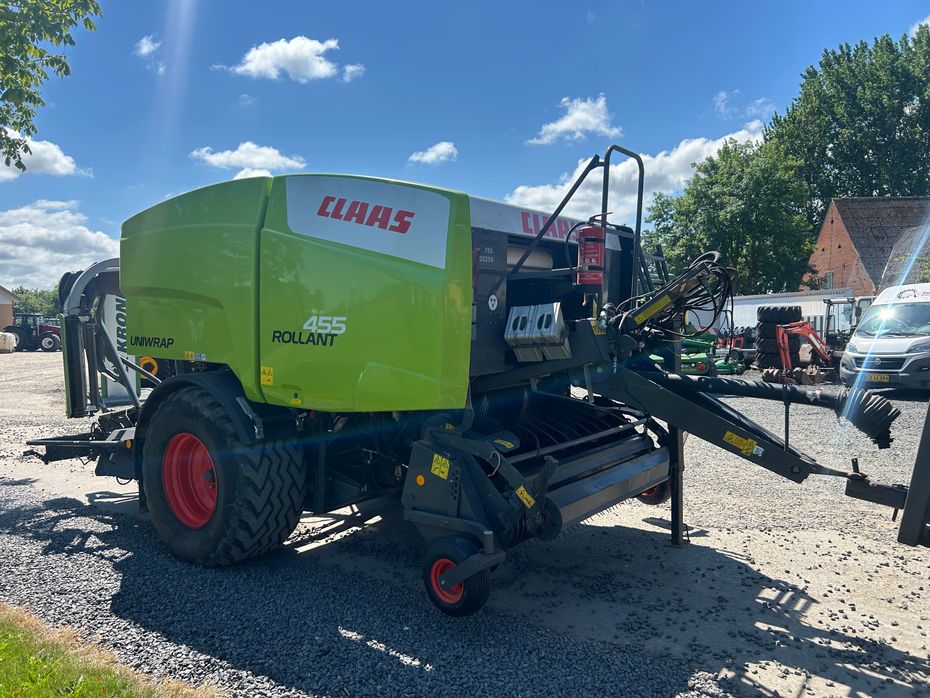 CLAAS Rollant 455 UNIWRAP - Pressere - Rundballe - 2
