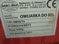 OWIJARKA DO BEL ow 50/75 - Hø- og halmhåndtering - Indpakkere - 1