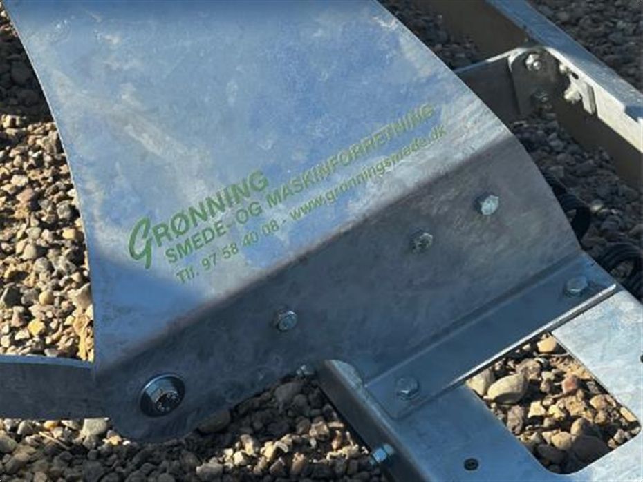 GSM Gårdspladsrive til minilæsser 240cm m/planerplanke - Miljørive - Gårdspladsriver - 2