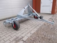 GSM - Gårdspladsrive til gaffeltruck 240 cm - Miljørive - Gårdspladsriver - 1