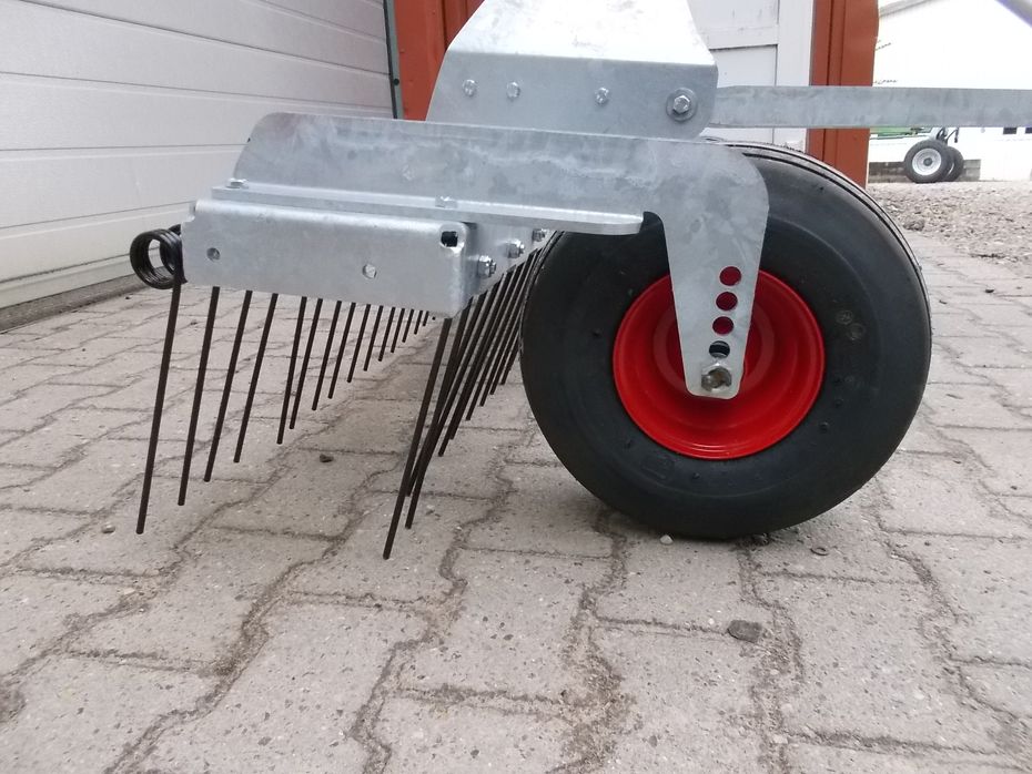 GSM - Gårdspladsrive til gaffeltruck 240 cm - Miljørive - Gårdspladsriver - 2