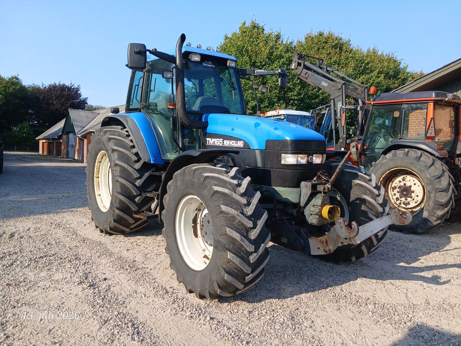 New Holland TM 165 med Frontlift og Pto - Traktorer - Traktorer 4 wd - 2