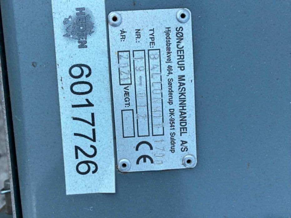Bellon-Mit TSPS6 1700 - Traktormonteret koste/fejemaskiner - Frontophængt - 4