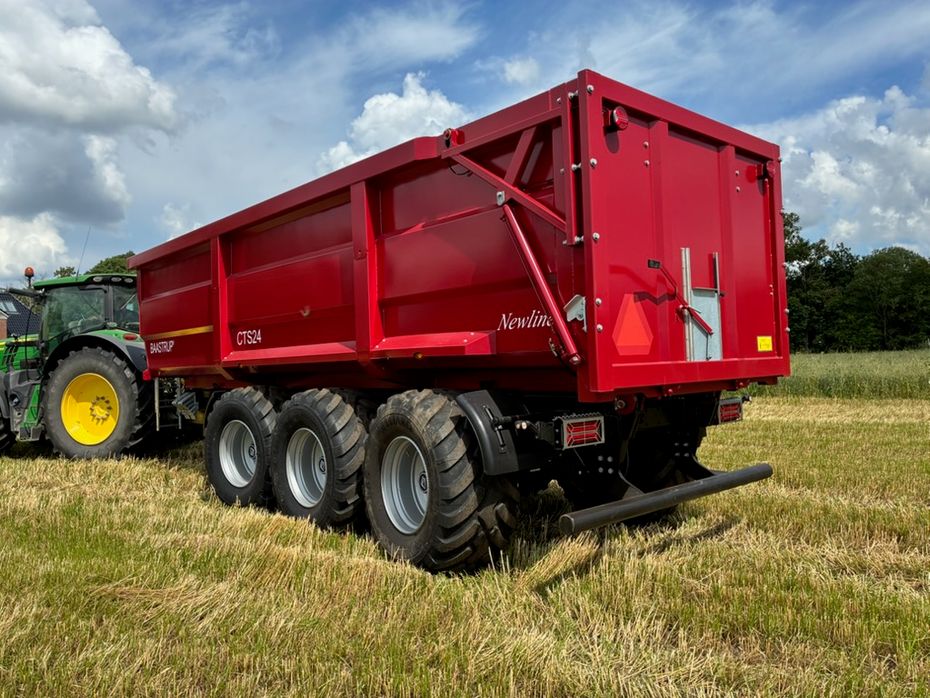Baastrup 24t CTS - 26,5 hjul tempo 40 & nummerplade // luft bremser - Vogne - Tipvogne - 5