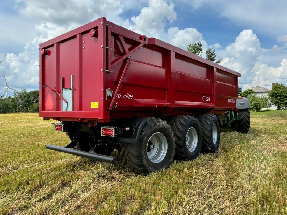Baastrup 24t CTS - 26,5 hjul tempo 40 & nummerplade // luft bremser - Vogne - Tipvogne - 2