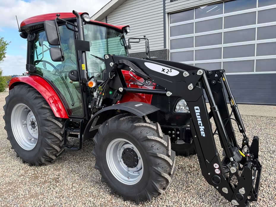 Case IH Farmall 75 A Med Quicke X2s frontlæsser med Euroskifte, 3die funktion og dæmper, samt og brede hjul. - Traktorer - Traktorer 4 wd - 21