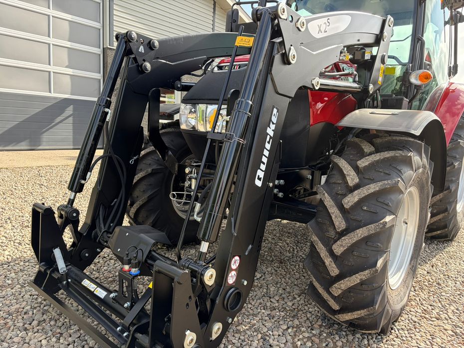 Case IH Farmall 75 A Med Quicke X2s frontlæsser med Euroskifte, 3die funktion og dæmper, samt og brede hjul. - Traktorer - Traktorer 4 wd - 2