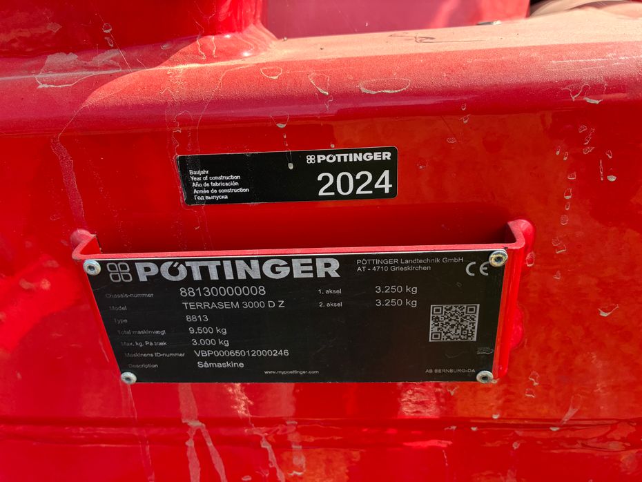 Pöttinger Terrasem 3000 DZ - Såmaskiner - Direkte såmaskiner - 7