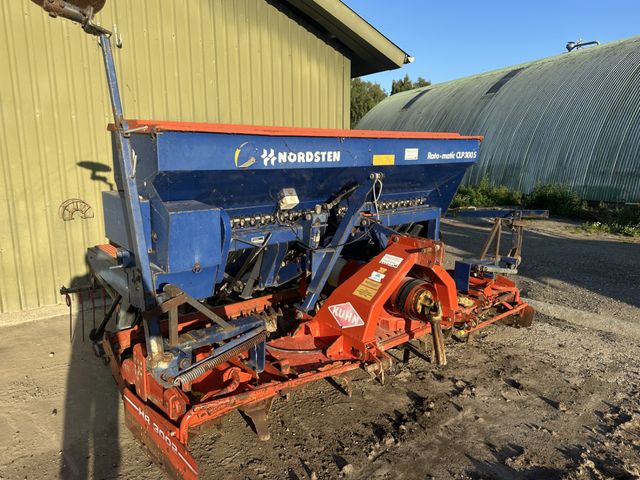 Kuhn HR 3002 med Nordsten CLP såmaskine