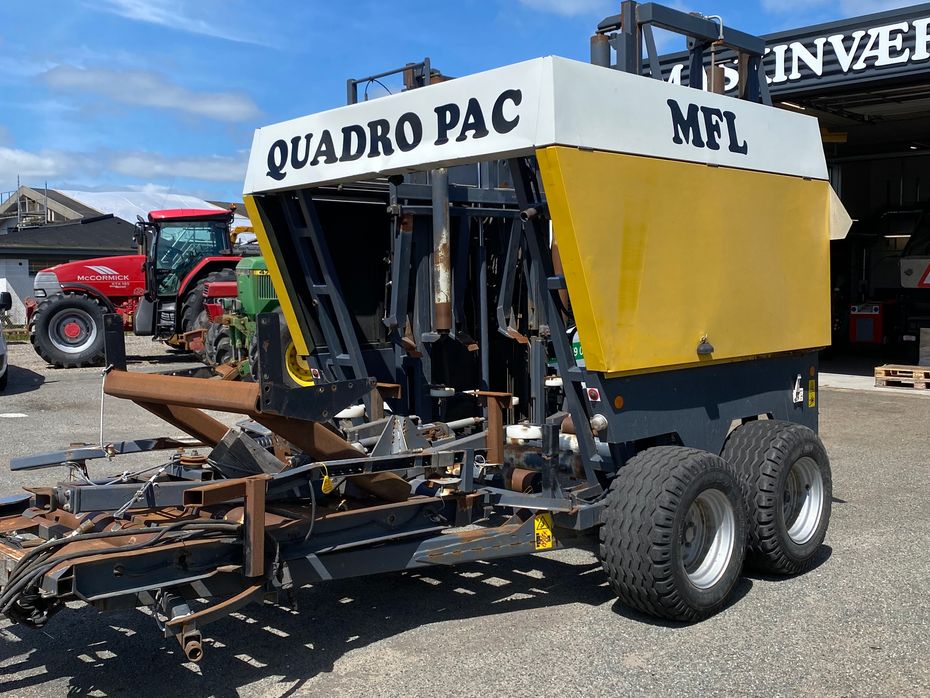MFL Quadropac - Hø- og halmhåndtering - Ballesamlevogne - 1