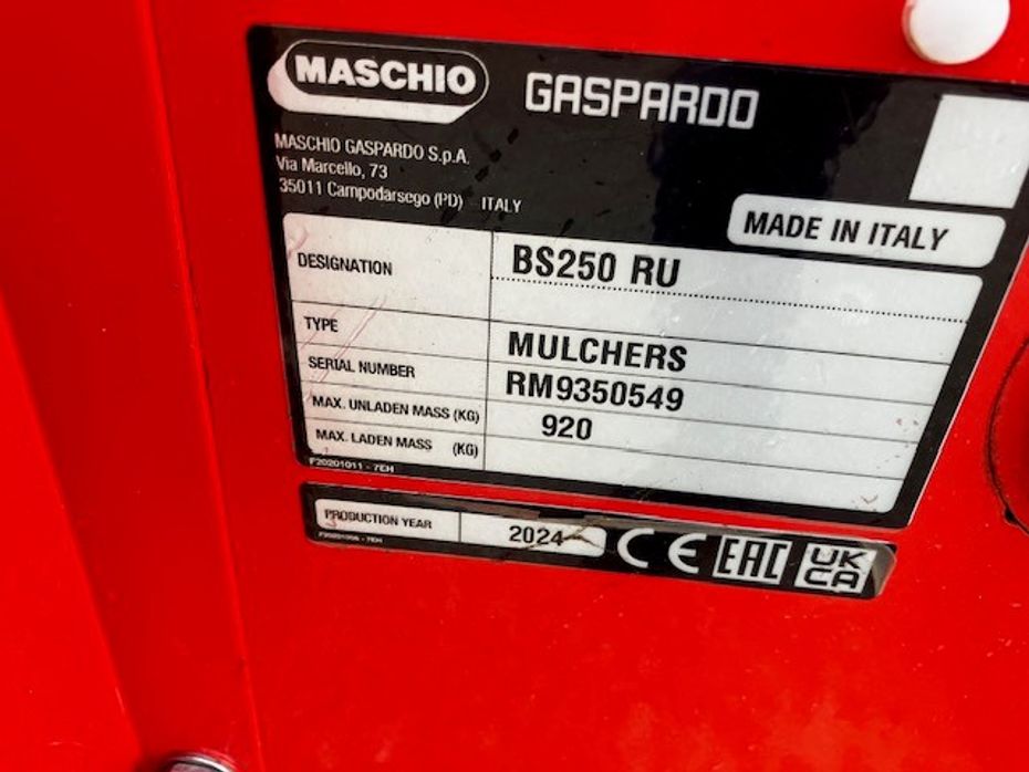 Maschio Bisonte 250 BS250RU - Græsmaskiner - Brakslåmaskiner - 4