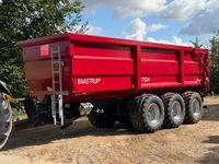 Baastrup 24t CTS - 26,5 hjul tempo 40 & nummerplade // luft bremser - Vogne - Tipvogne - 15