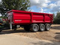 Baastrup 24t CTS - 26,5 hjul tempo 40 & nummerplade // luft bremser - Vogne - Tipvogne - 3