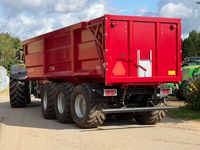 Baastrup 24t CTS - 26,5 hjul tempo 40 & nummerplade // luft bremser - Vogne - Tipvogne - 11