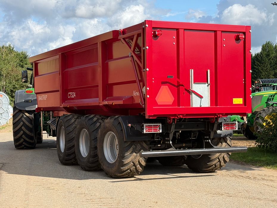 Baastrup 24t CTS - 26,5 hjul tempo 40 & nummerplade // luft bremser - Vogne - Tipvogne - 11